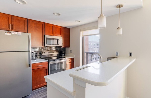 Ballston Apartamento | Blueground | Ballston, pool & w/d, nr park