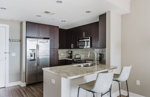 Woodmont Triangle Apartamento | Blueground | Bethesda 1bd apartment