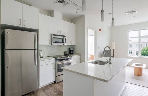 Cambridgeport Apartamento | Blueground | Cambridgeport, rooftop, nr MIT