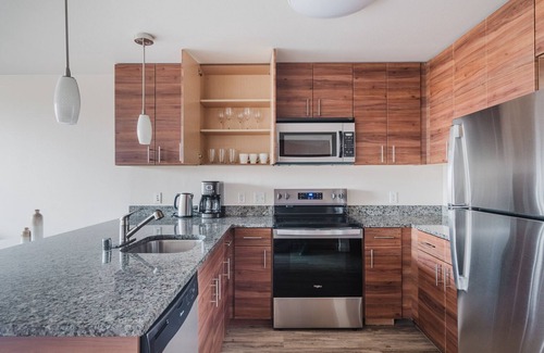 Brighton Apartamento | Blueground | Columbia City, gym & w/d, nr park