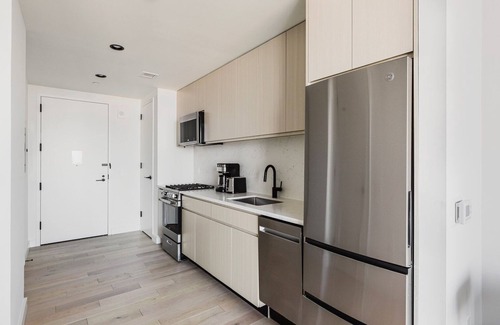 Downtown Brooklyn Apartamento | Blueground | Downtown BK, gym & w/d, nr BAM
