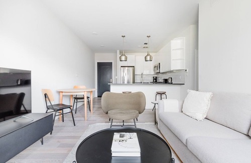 East Boston Apartamento | Blueground | East Boston 2bd apartment