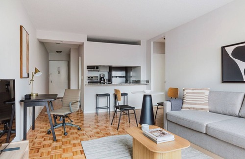 Tudor City Apartamento | Blueground | Kips Bay, pool & gym, nr Empire St.