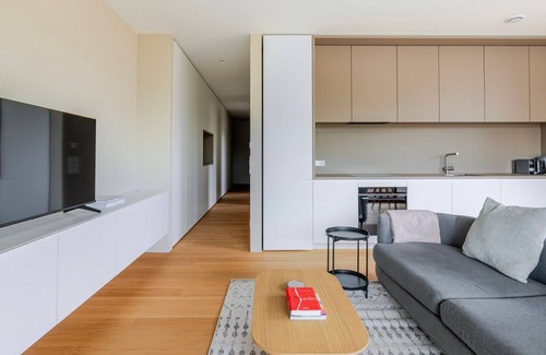 Kirchberg Apartamento | Blueground | Kirchberg, balcony, nr Parc de Merl