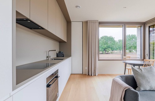 Kirchberg Apartamento | Blueground | Kirchberg, balcony, nr Parc de Merl