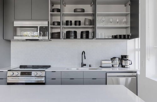 Greater Wilshire - Hancock Park Apartamento | Blueground | Mid-Wilshire, AC, w/d, nr LACMA