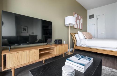 South Loop Apartamento | Blueground South Loop pool golf sim nr museum CHI-1047