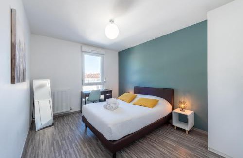 Vaise Apartamento | Bluemary - Spacieux T3 Garage balcon