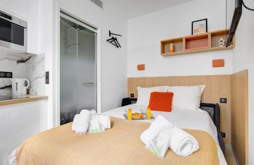 Quartier de la Plaine-de-Monceaux Apartamento | Bluestay 293 - Studio Cozy à Paris 17