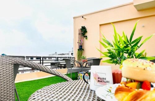 Vaishali Nagar Apartamento | BluO 1BHK Jaipur - Terrace Garden, Lift, Parking