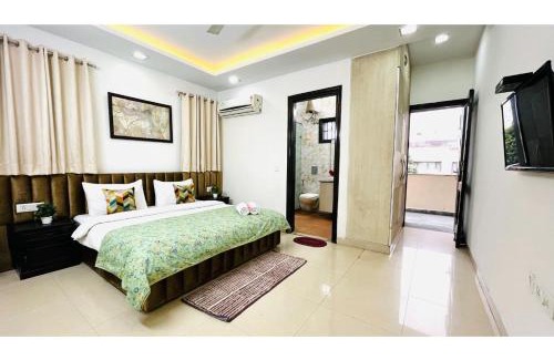 Greater Kailash Apartamento | BluO 2BHK - Greater Kailash Lift Balcony Parking