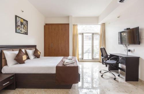 Koramangala 3 Block Apartamento | BluO Studio Koramangala - Terrace Garden, Parking