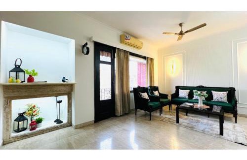 Vasant Vihar Apartamento | BluO Vasant Vihar PVR - Terrace Garden, Lift