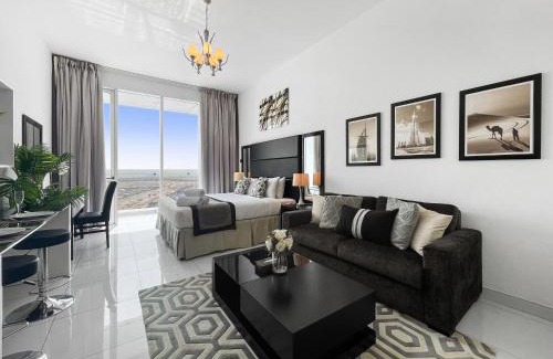 Dubai Sports City Apartamento | bnbmehomes - Elegant Studio Golf Course View - 1916