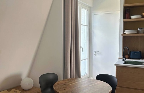 3rd Arrondissement Apartamento | BnBNook - Stylish 1BR Close to Pompidou Center and Place des Vosges