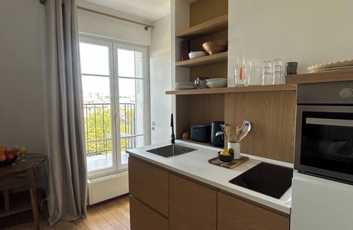 3rd Arrondissement Apartamento | BnBNook - Stylish 1BR Close to Pompidou Center and Place des Vosges