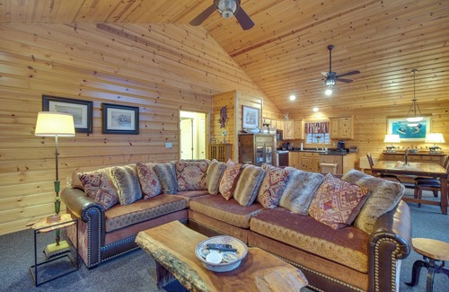 Afton Cabina | Boat Dock & Deck: Waterfront Cabin on Grand Lake