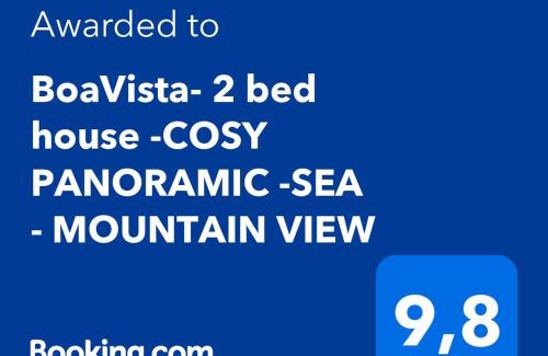 Campanario Apartamento | BoaVista- 2 bed house -COSY PANORAMIC -SEA - MOUNTAIN VIEW