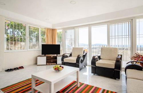 Bodrum City Center Apartamento | BODRUM BURCU RESIDENCE, Magnificent Sea View, Cozy, Free Otopark, Free Wifi