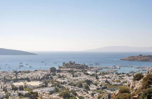 Bodrum City Center Apartamento | BODRUM BURCU RESIDENCE, Magnificent Sea View, Cozy, Free Otopark, Free Wifi