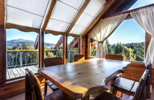 Puerto Manzano Casa | BOG Puesta de Sol - Cabañas con vista al lago