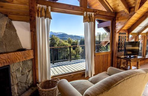 Puerto Manzano Casa | BOG Puesta de Sol - Cabañas con vista al lago