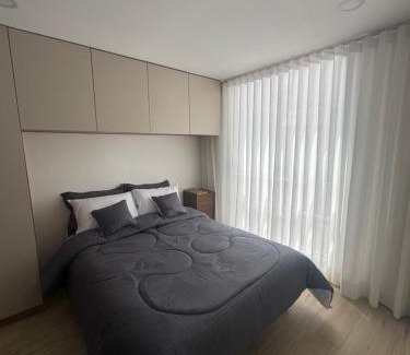 Centro International Apartamento | Bogotá Centro, Cerca de Monserrate y La Candelaria, Apartamento Moderno con Terraza panorámica, 2 habitaciones