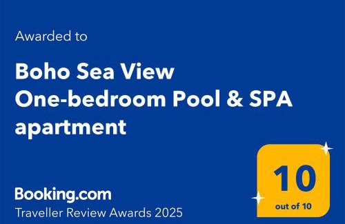 Saints Constantine and Helena Apartamento | Boho Sea View One-bedroom Pool & SPA apartment