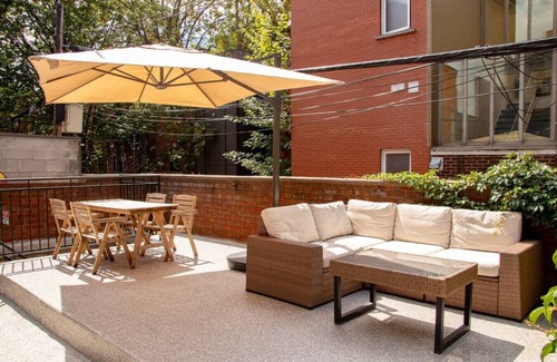 Plateau Mont Royal Apartamento | Bohemian/2Bds/Rooftop/Terraces/Plateau/St-Denis/AC