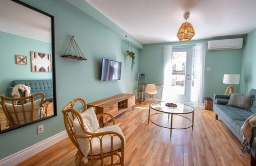 Plateau Mont Royal Apartamento | Bohemian/2Bds/Rooftop/Terraces/Plateau/St-Denis/AC