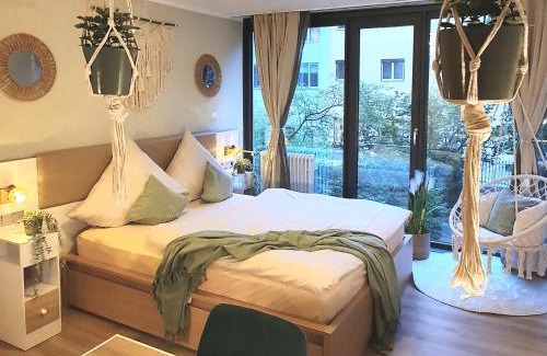 Augustenstraße Apartamento | Bohemian Chic Sage Dreams - Munich Central Station