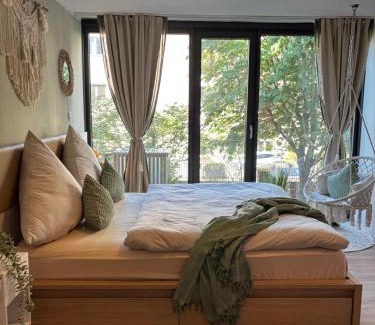Augustenstraße Apartamento | Bohemian Chic Sage Dreams - Munich Central Station
