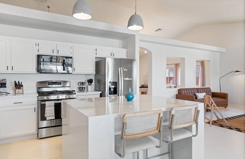 Black Mountain Casa | Bohemian Modern Dream Home with Strip Views, Pool & Spa, Pool Table & Games