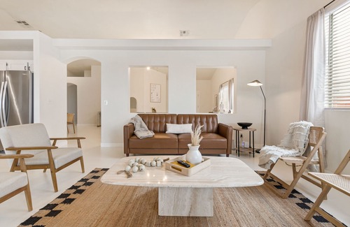 Black Mountain Casa | Bohemian Modern Dream Home with Strip Views, Pool & Spa, Pool Table & Games