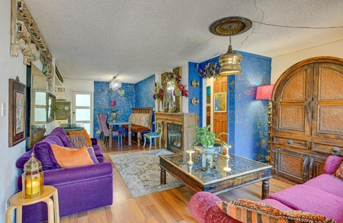 Benicia Casa | Bohemian Wonderland Benicia Bungalow with Pergola!