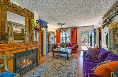 Benicia Casa | Bohemian Wonderland Benicia Bungalow with Pergola!