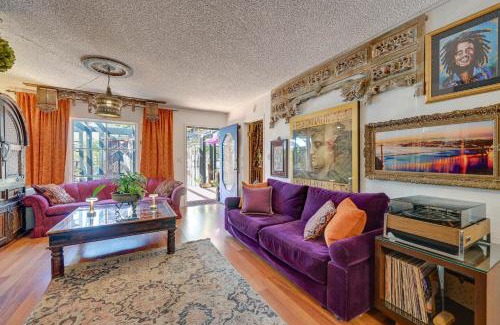 Benicia Casa | Bohemian Wonderland Benicia Bungalow with Pergola!