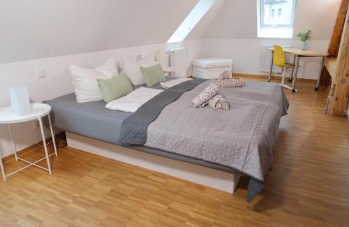 Erfurt Old Town Apartamento | BohnApartments Altstadt-Loft - Wasserbett - Parkplatz - WLAN - Zentrum