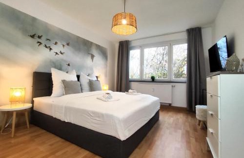Kranichfeld Apartamento | BohnApartments Juwel am See, mitten in der Natur - Parkplatz - Kamin - WLAN - Nähe Erfurt