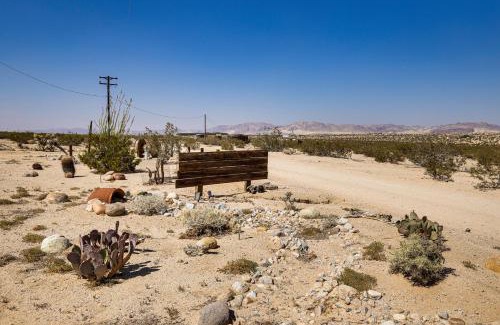 Twentynine Palms Casa | Boho Bungalow with Hot Tub 16 Mi to Joshua Tree NP