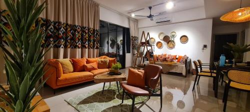 Shah Alam Apartamento | BOHO Geniehome 3BR free W-ifi @ Utropolis ShahAlam