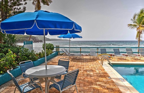 Bolongo Bay Condominio | Condominio frente al mar en Bolongo Bay con piscina comunitaria!
