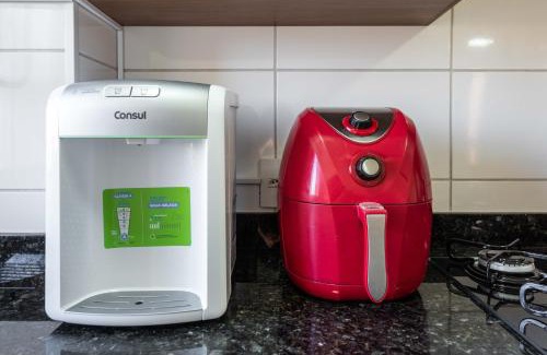 Bom Retiro Apartamento | Bom Retiro Bem-estar e conforto com Airfryer