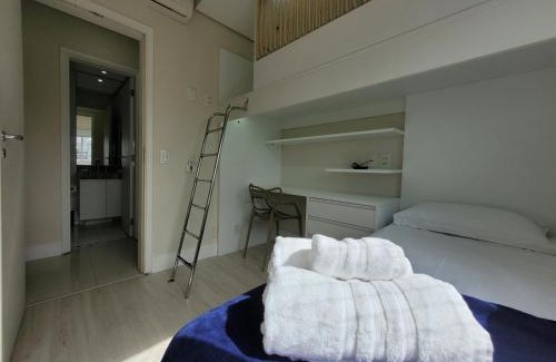Ponta da Praia Apartamento | Book Santos Maralta 111 - Ponta da Praia 2 dorm