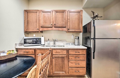 Mount Lena Apartamento | Boonsboro Studio w/ Wood-Burning Fire Pit!