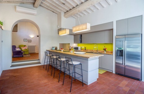 Gaiole in Chianti Villa | Borgo Merlo - Nueve Habitaciones Villa, Capacidad 22