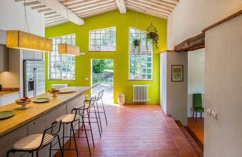 Gaiole in Chianti Villa | Borgo Merlo - Nueve Habitaciones Villa, Capacidad 22