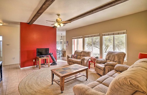 Borrego Springs Casa | Borrego Springs Stargazing Home with Mtn Views