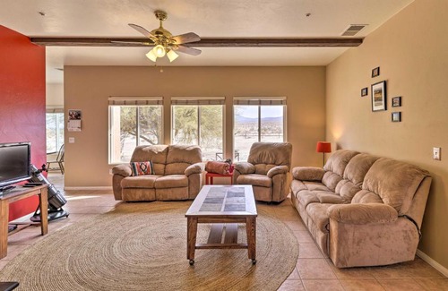 Borrego Springs Casa | Borrego Springs Stargazing Home with Mtn Views