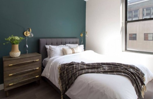 Boston Financial District Apartamento | Boston Fidi Studio Laundry in Building Fast Wifi